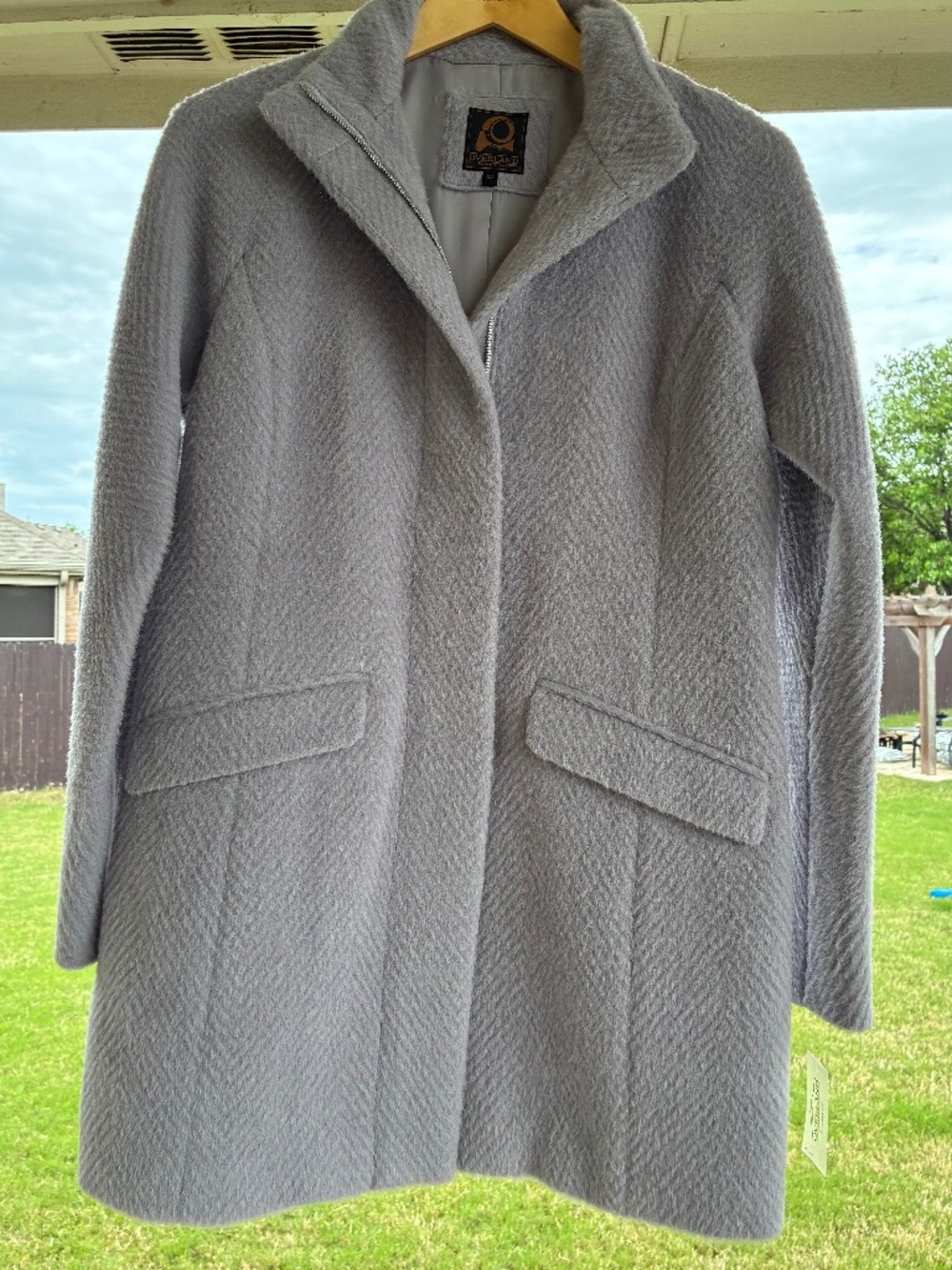 Overland Alpaca Coat. XS (Light purple)